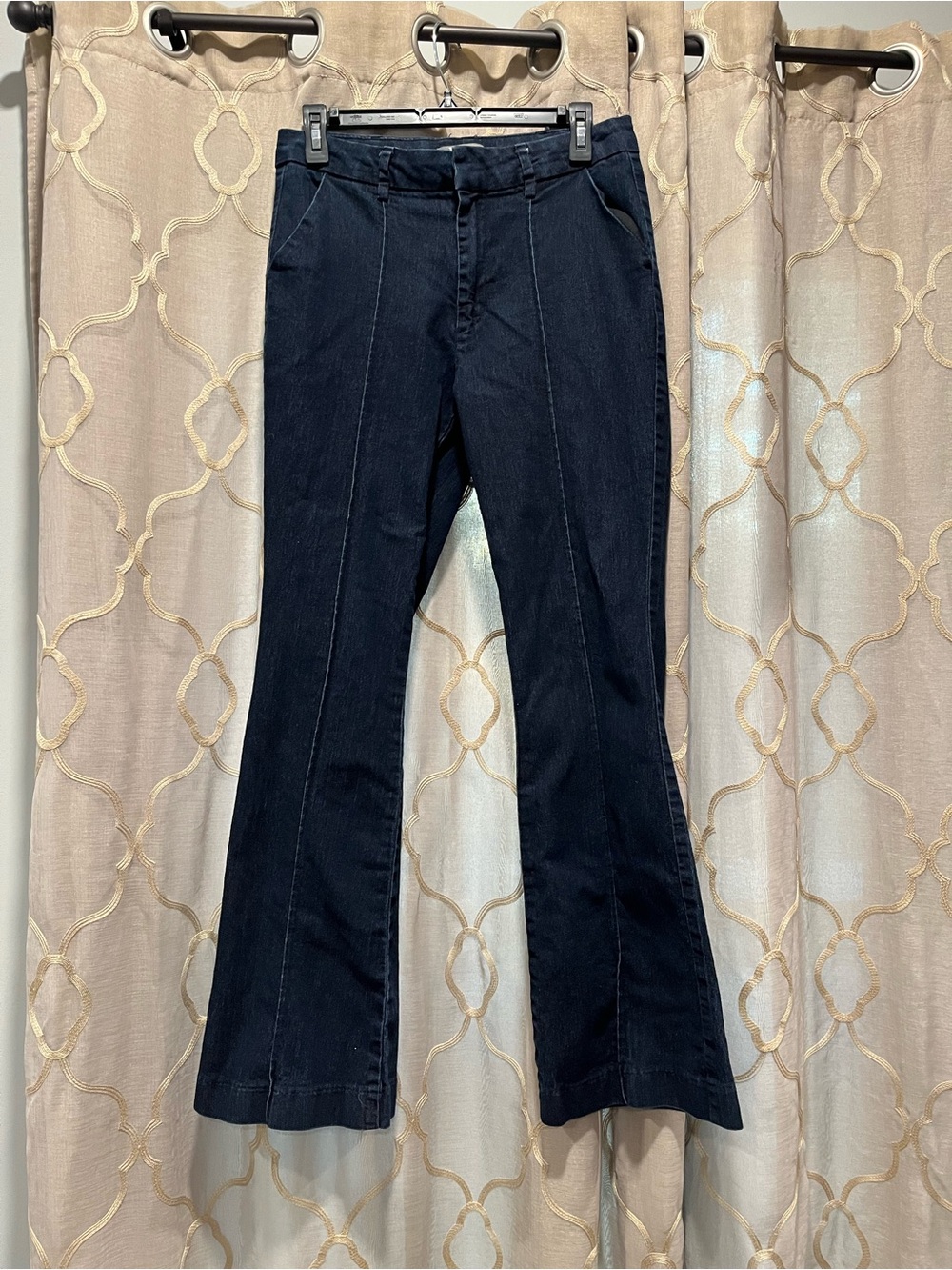 d. jeans Dark Blue Flared Stretch Jeans